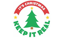 Keep it Real Christmas Tree logo